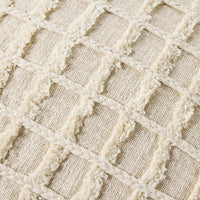 Marley Tufted Cushion Ecru 50x50cm