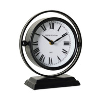 Iron Sphere Mantel Clock 20x8x22.5cm