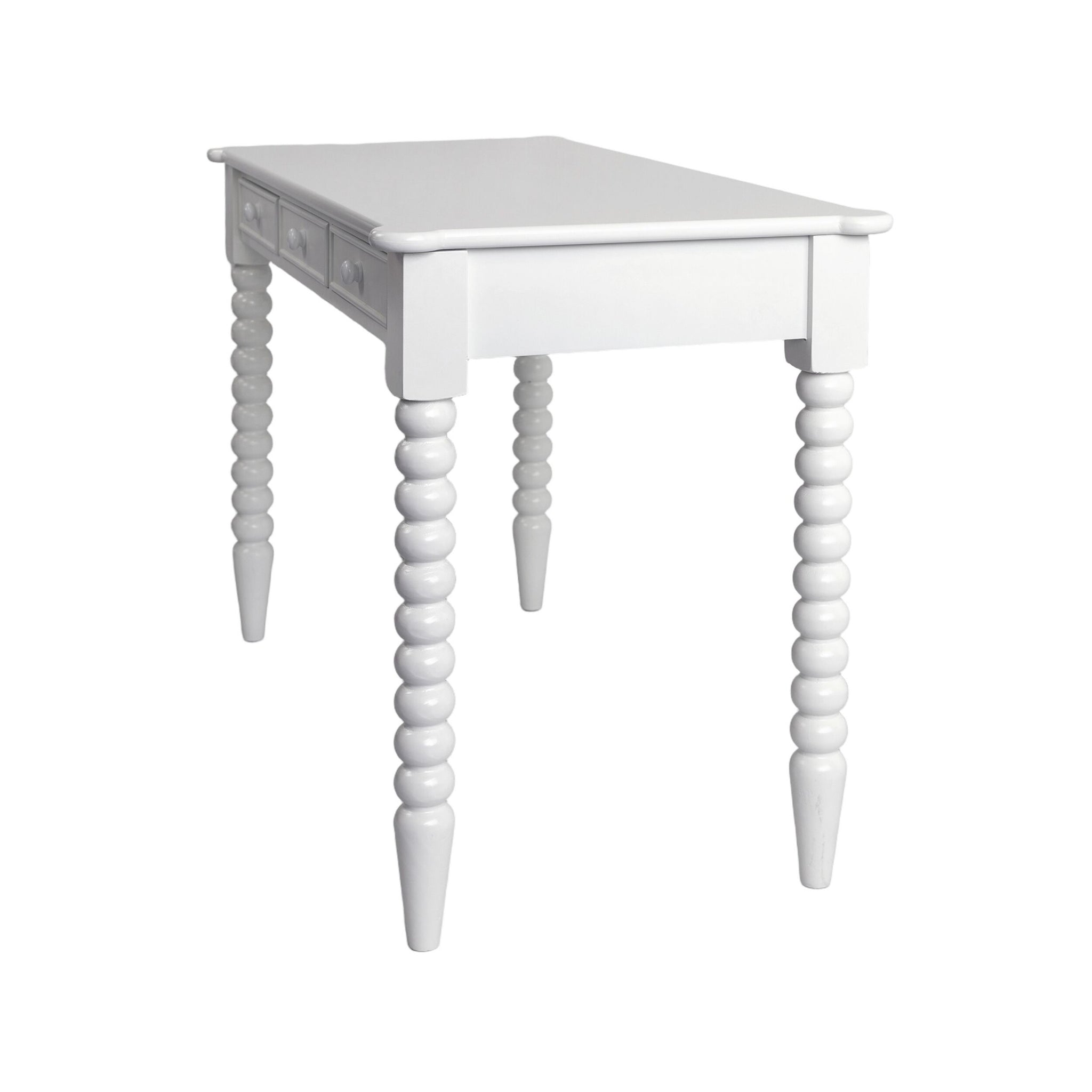 Maisie 3 Drawer Desk White