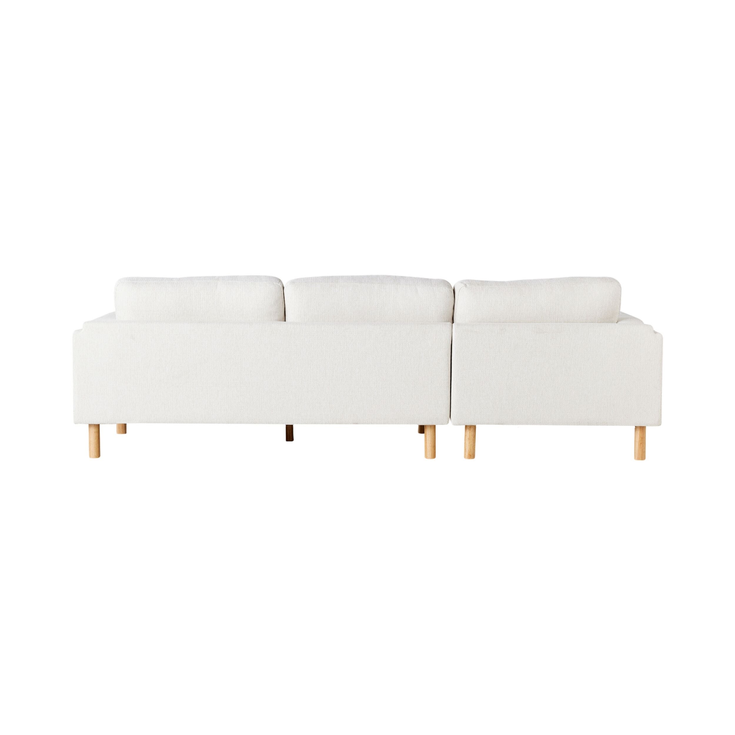 Finch 3 Seater LHS Chaise Amalfi Ivory