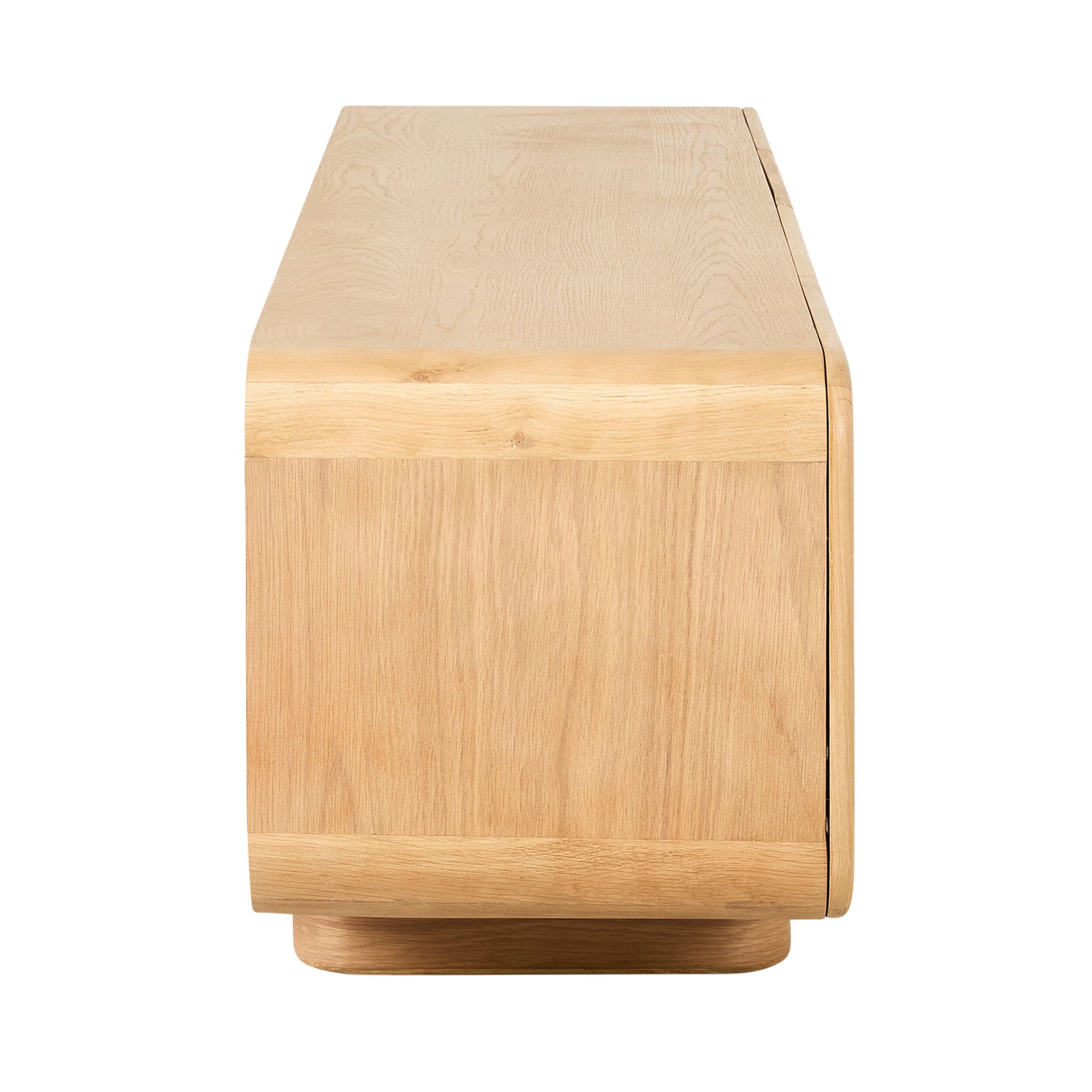 Dempsey Entertainment Unit Light Oak