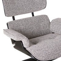 Replica Eames Lounge Chair and Ottoman Pepper