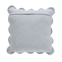 Emmie Scalloped Cushion Blues 50x50cm