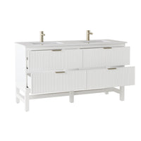Lennox Double Vanity White 1550mm