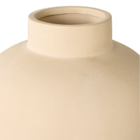 Notched Bulb Medium Vase