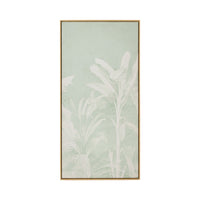 Sage Jungle Trio Framed Canvas Print 190x120cm