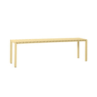 Kace Dining Bench Seat 150cm Butter Yellow