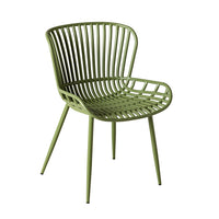 Lini Outdoor Dining Chair Khaki Green