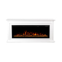 Newport Electric Fireplace 162x25x73cm