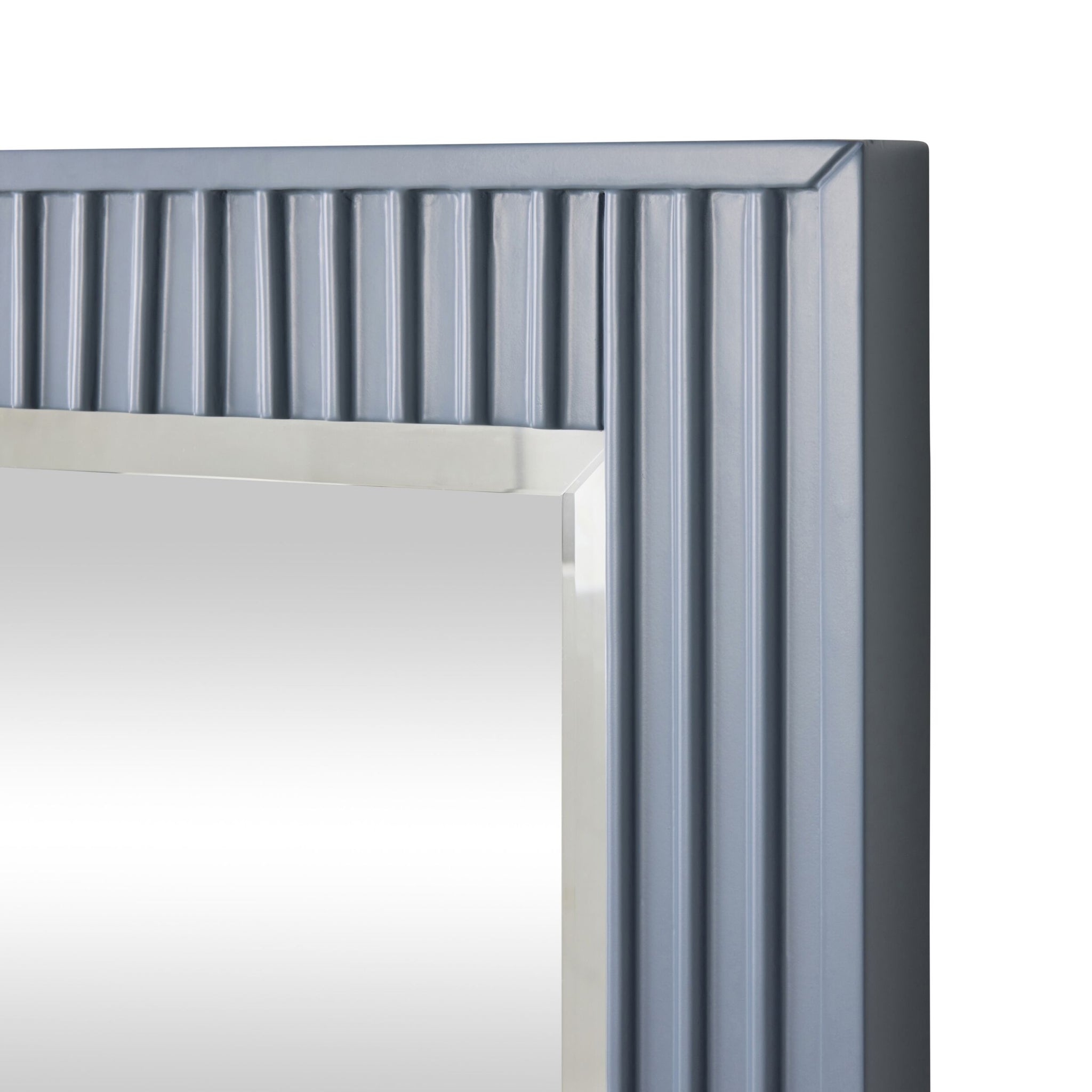 Lennox Vanity Mirror Slate Blue 610x712mm