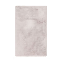 Faux Rabbit Fur Rug Soft Pink 150x240cm