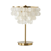 Mirella Capiz Table Lamp 49cm