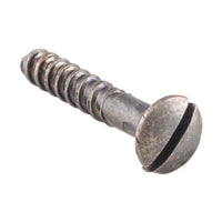 SCRN19 Screw Domed Head Packet 50 Rumbled Nickel L19 5 Gauge