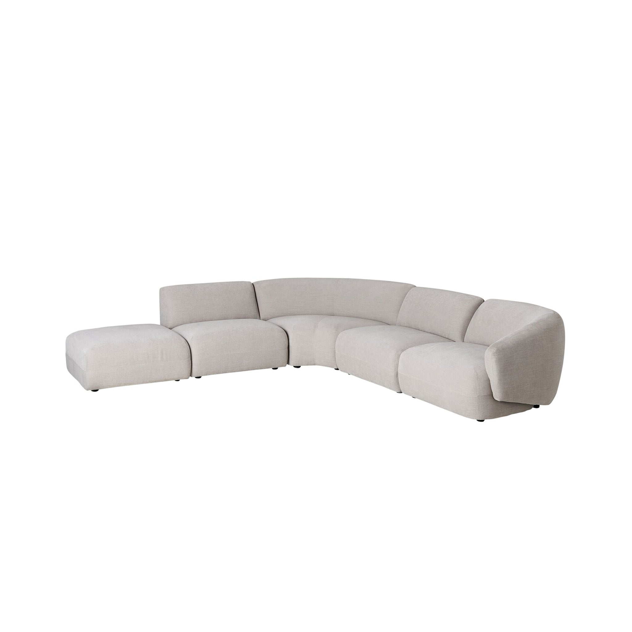 Como Modular 5 Piece Sofa Pearl