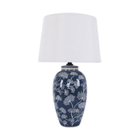 Dandelion Ceramic Jar Table Lamp 55cm