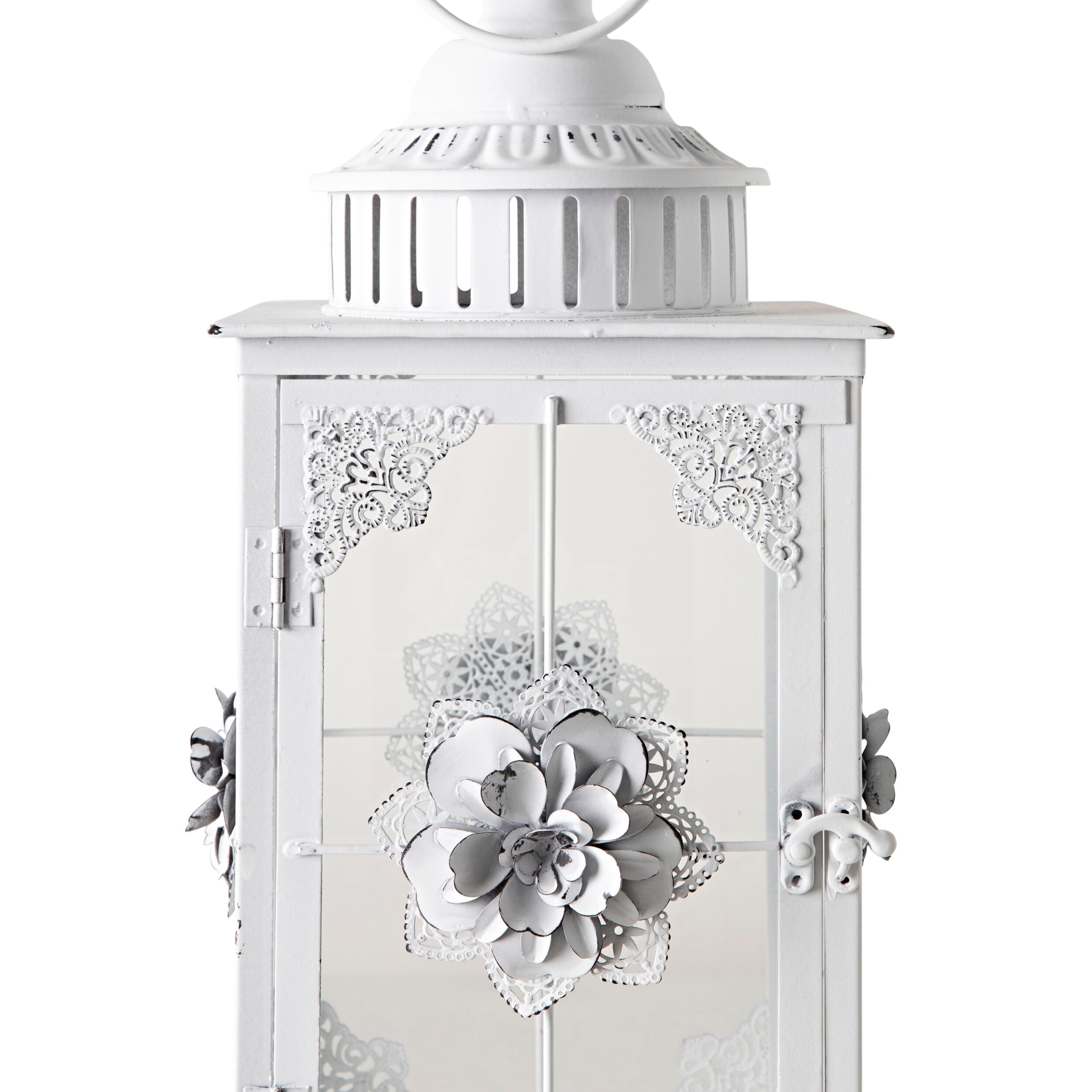 Odisha Flower Lantern White 53.5x20.5x20.5cm