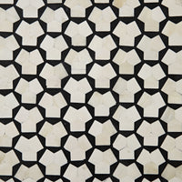 Nora Bone Inlay Coffee Table Black