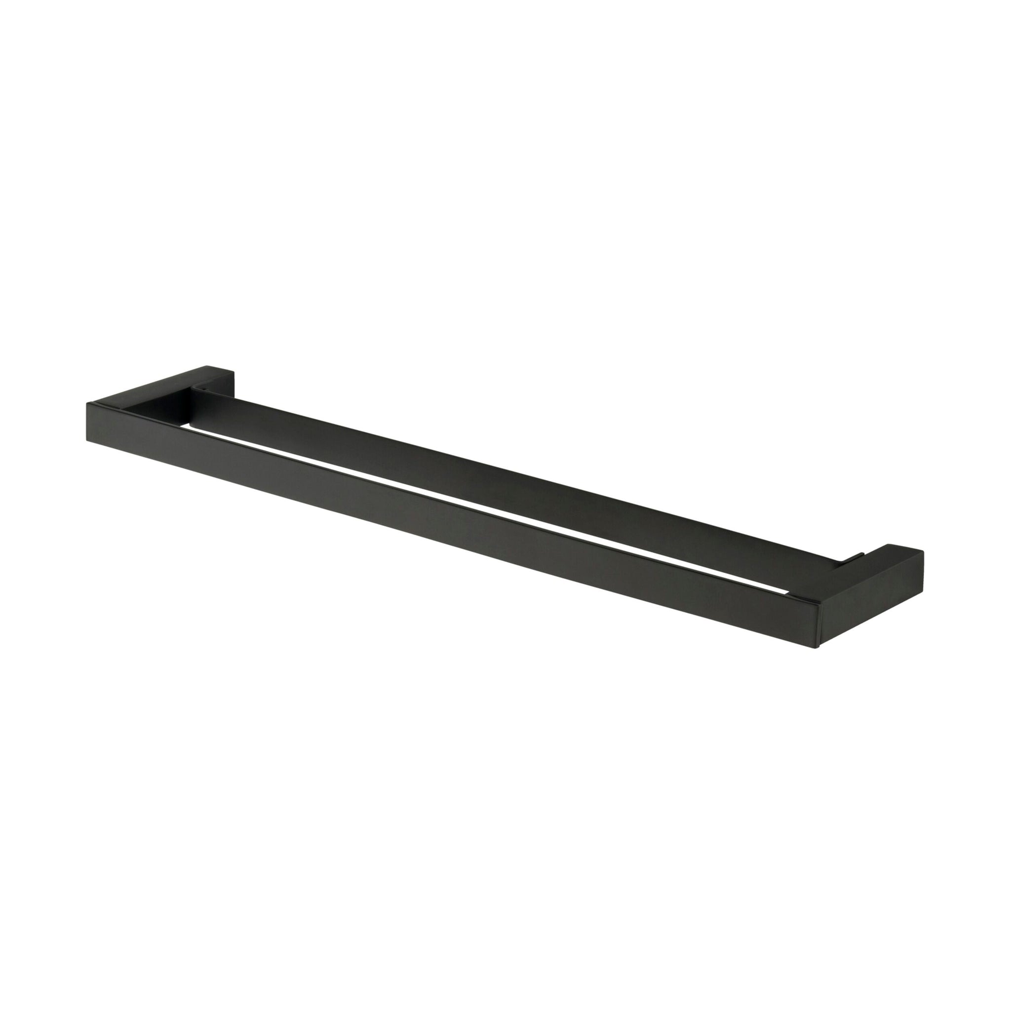 Kason Double Towel Rail 600mm Matte Black
