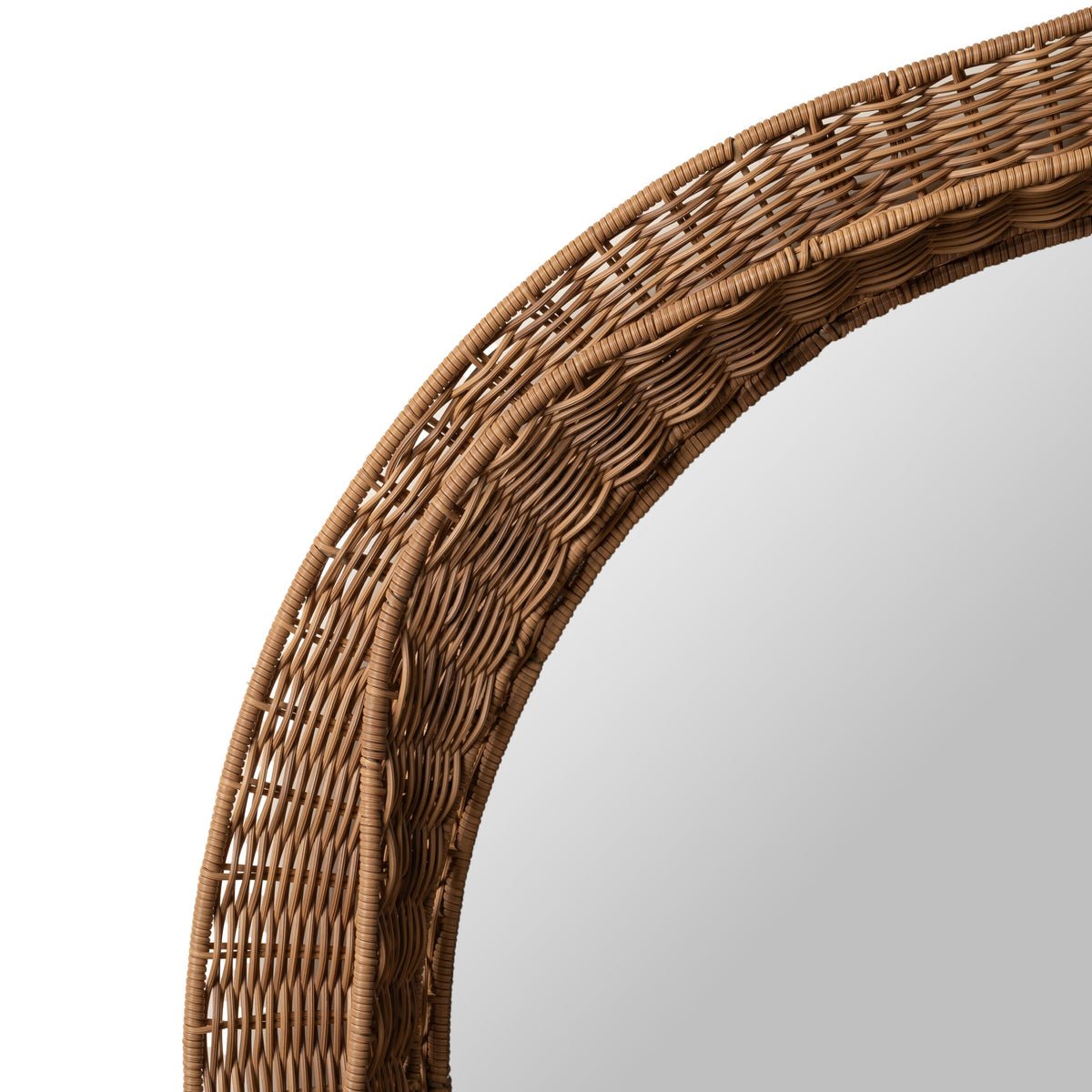 Solene Woven Layered Frame Mirror 100cm