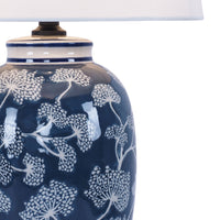 Dandelion Ceramic Jar Table Lamp 55cm