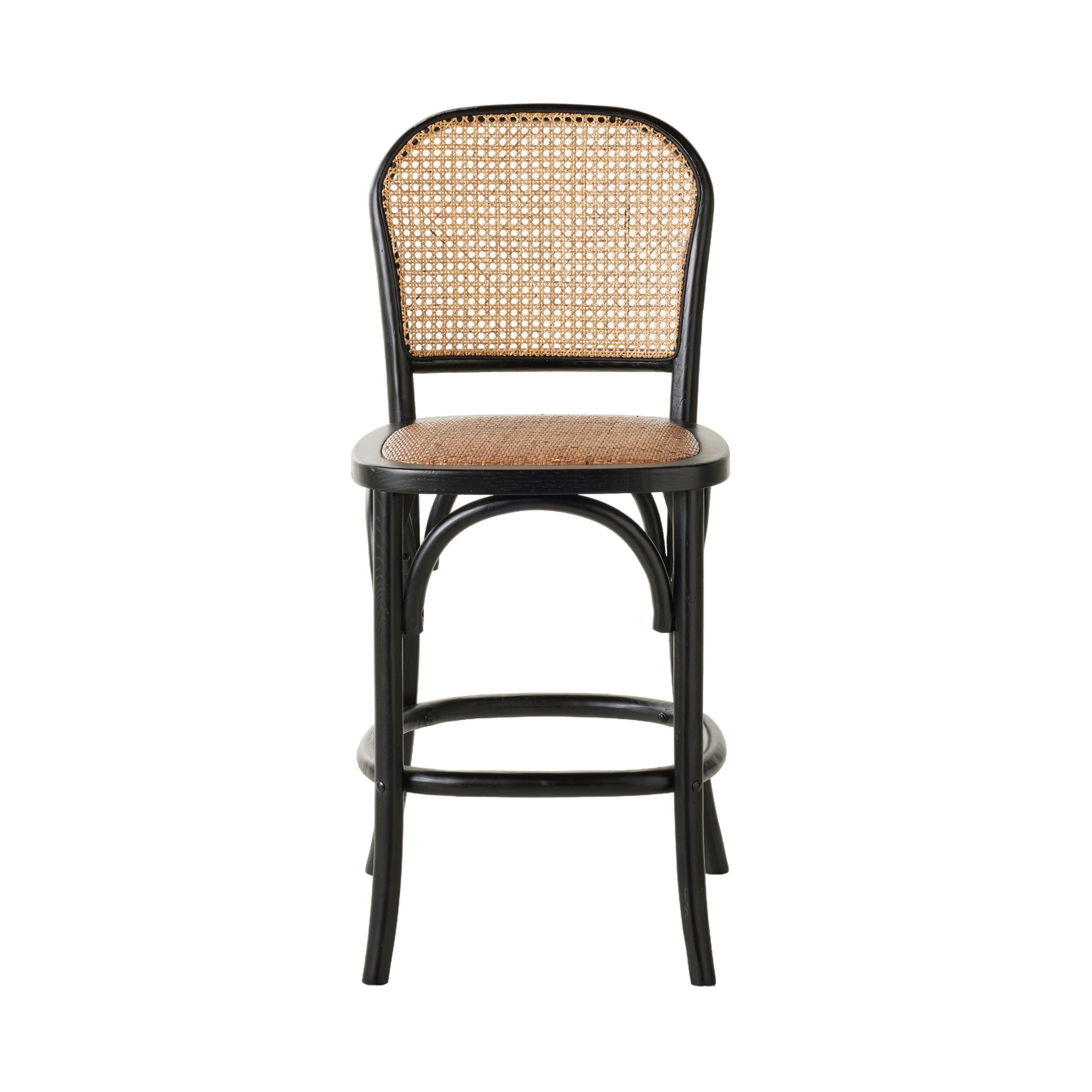 Bastion Bar Stool Black - Image 1