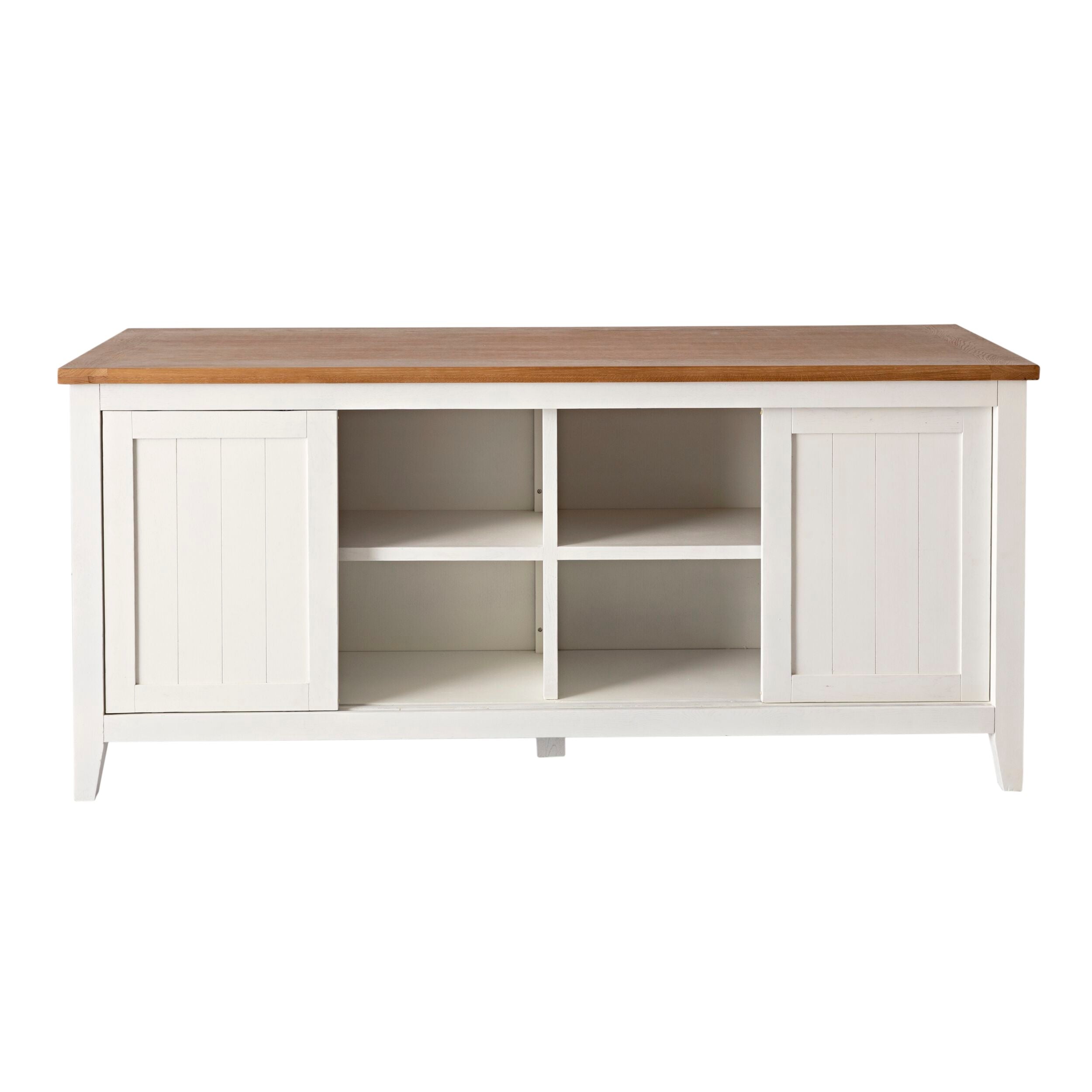 Chelsea Kitchen Island Bench with Timber Top