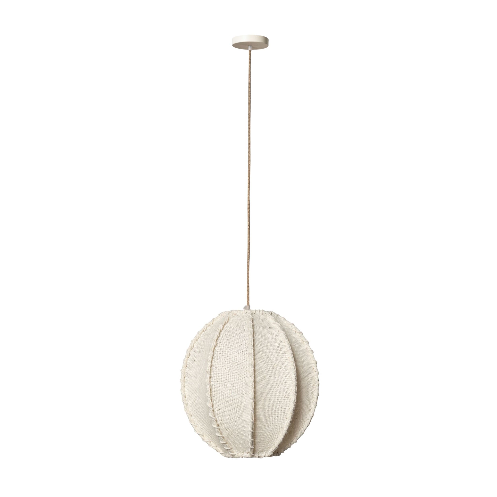 Tideball Pendant Off White 30x30x30cm