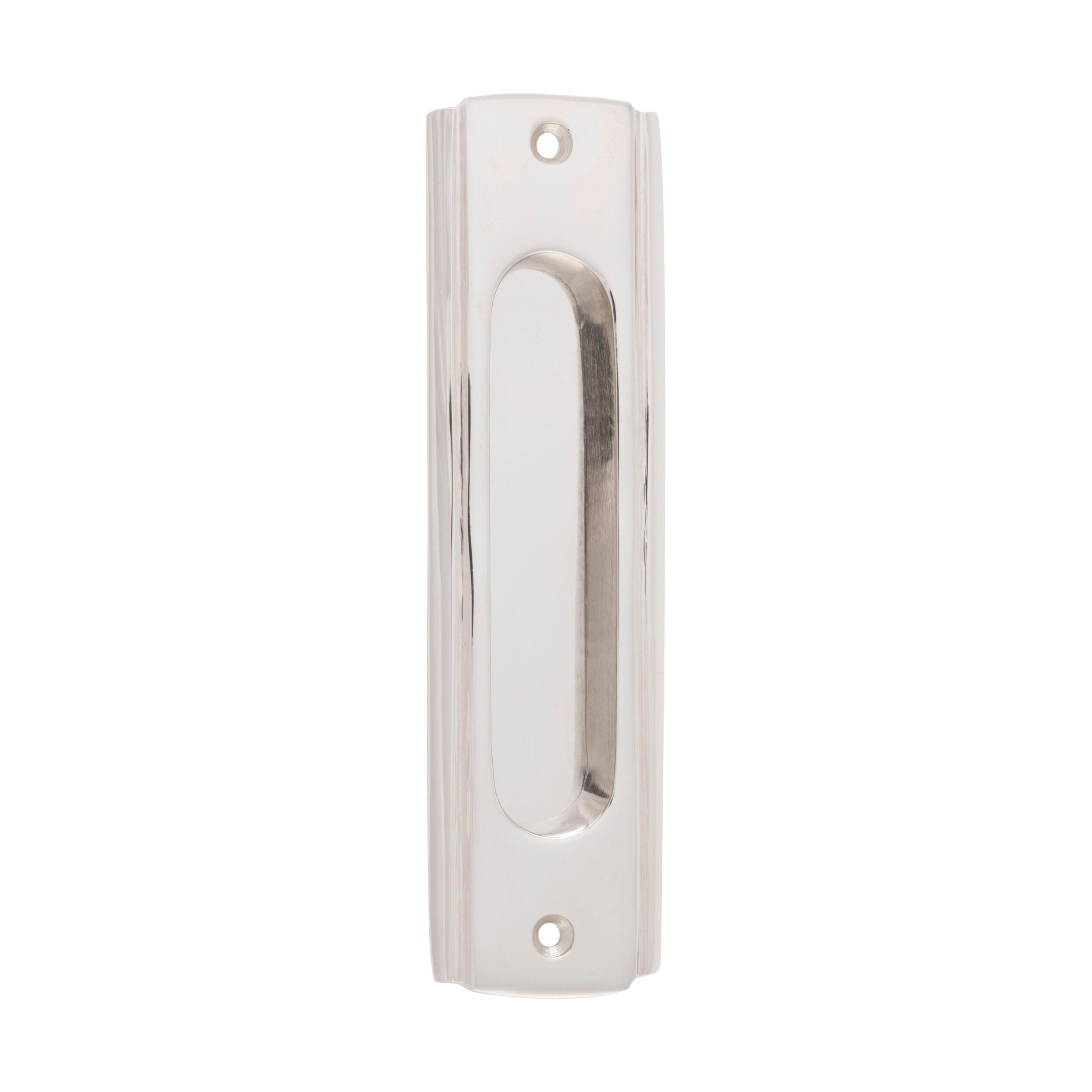 6530 Sliding Door Pull Traditional Polished Nickel H150xW43mm