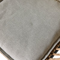 Deck Wicker Dining Chair Natural