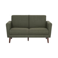 Frankie 2 Seater Sofa Olive Green Weave
