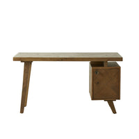 Dawson Reclaimed Timber Single Pedestal Desk