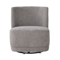 Amala Swivel Occasional Chair Granite Grey Weave