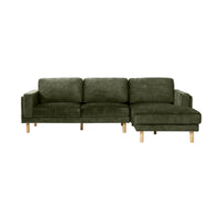 Finch 3 Seater RHS Chaise Haven Fennel