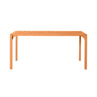 Kace Dining Table 165cm Tangelo Orange