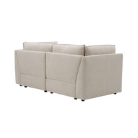 Sora 2 Seater Sofa Ivory