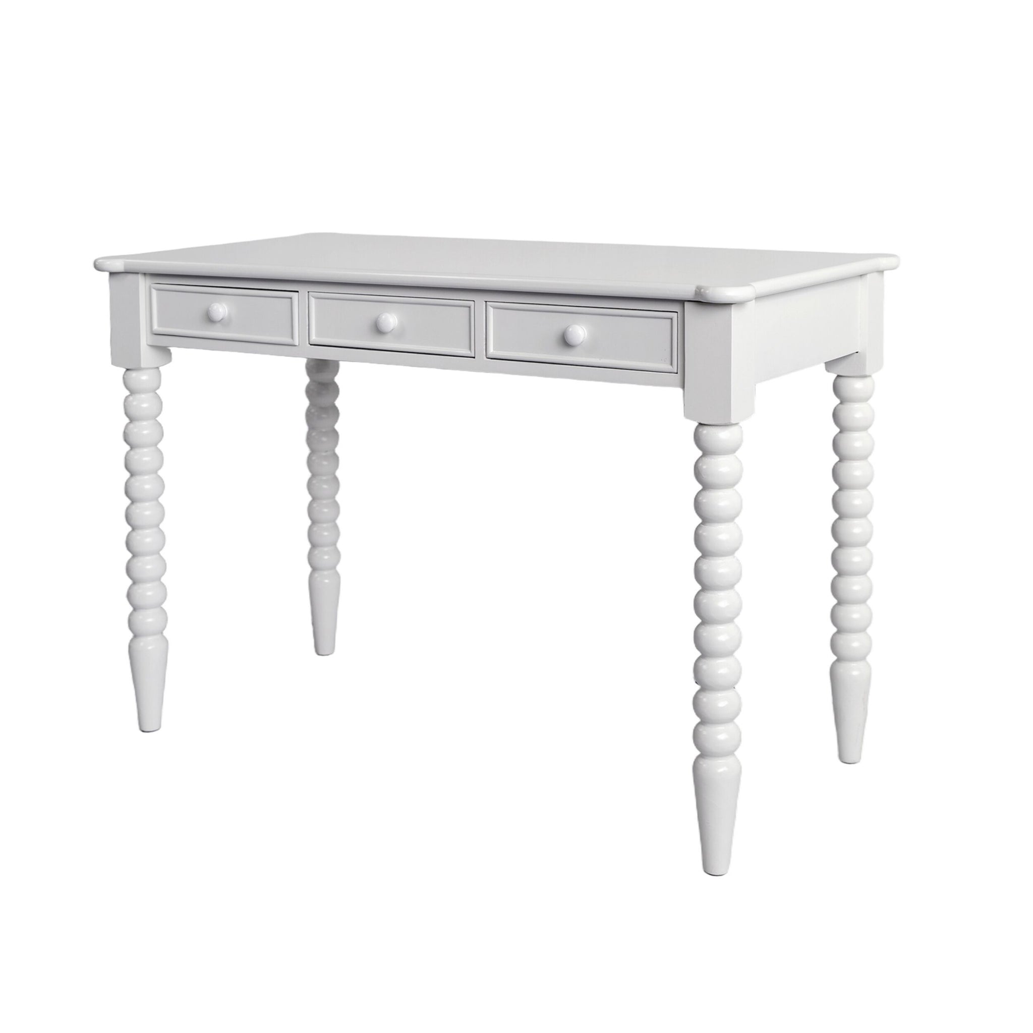 Maisie 3 Drawer Desk White