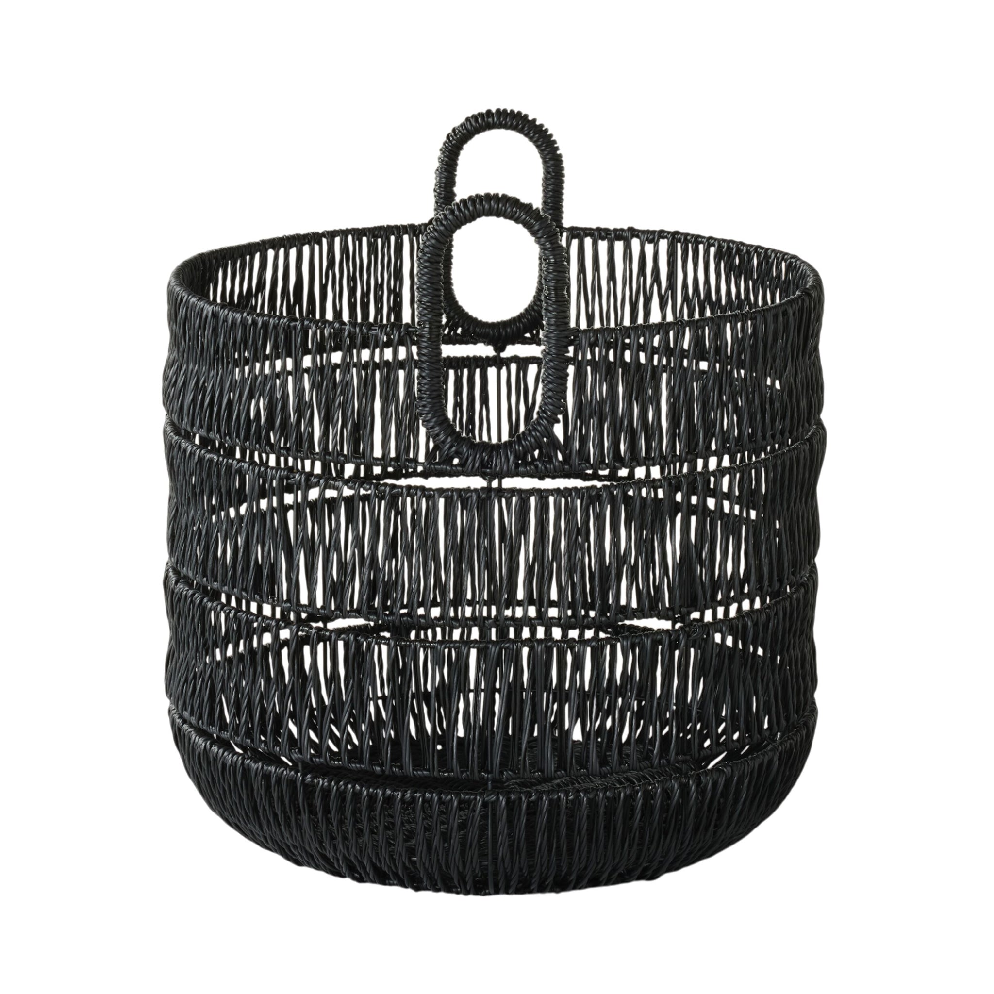 Bristol Vertical Weave Small Basket