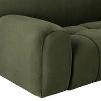 Alexis Velvet Armchair Eucalyptus