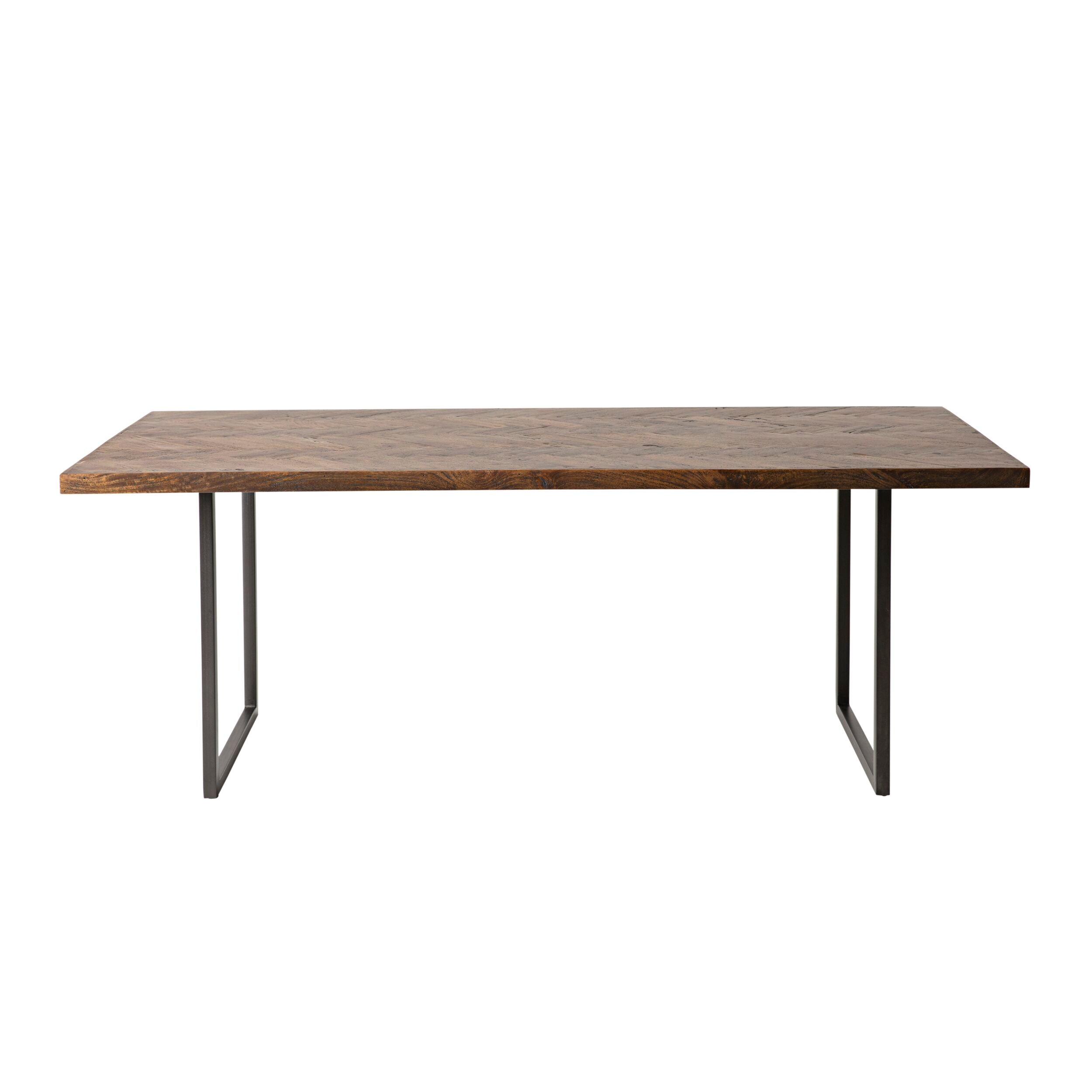 Waratah Herringbone Parquetry Dining Table 200cm