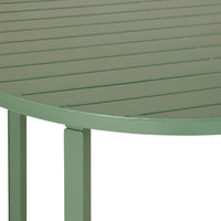 Kace Round Dining Table 90cm Sage Green