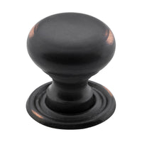 3654 Cupboard Knob Sheet Brass Antique Copper D19xP19mm