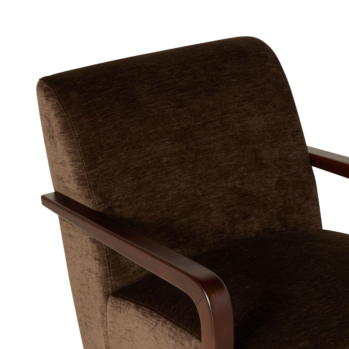Faible Occasional Chair Cascade Dark Chocolate