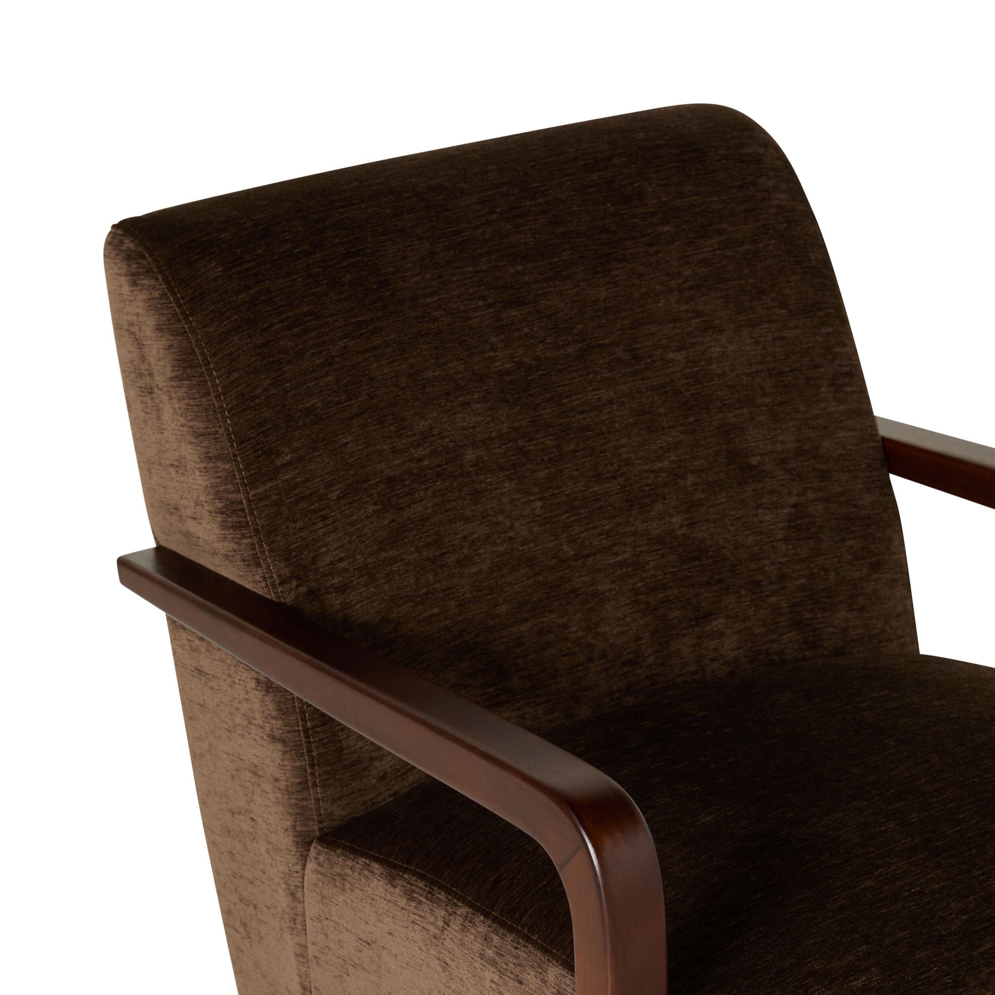 Faible Occasional Chair Cascade Dark Chocolate