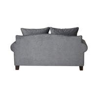 Lisette 2.5 Seater Velvet Sofa Aura Storm