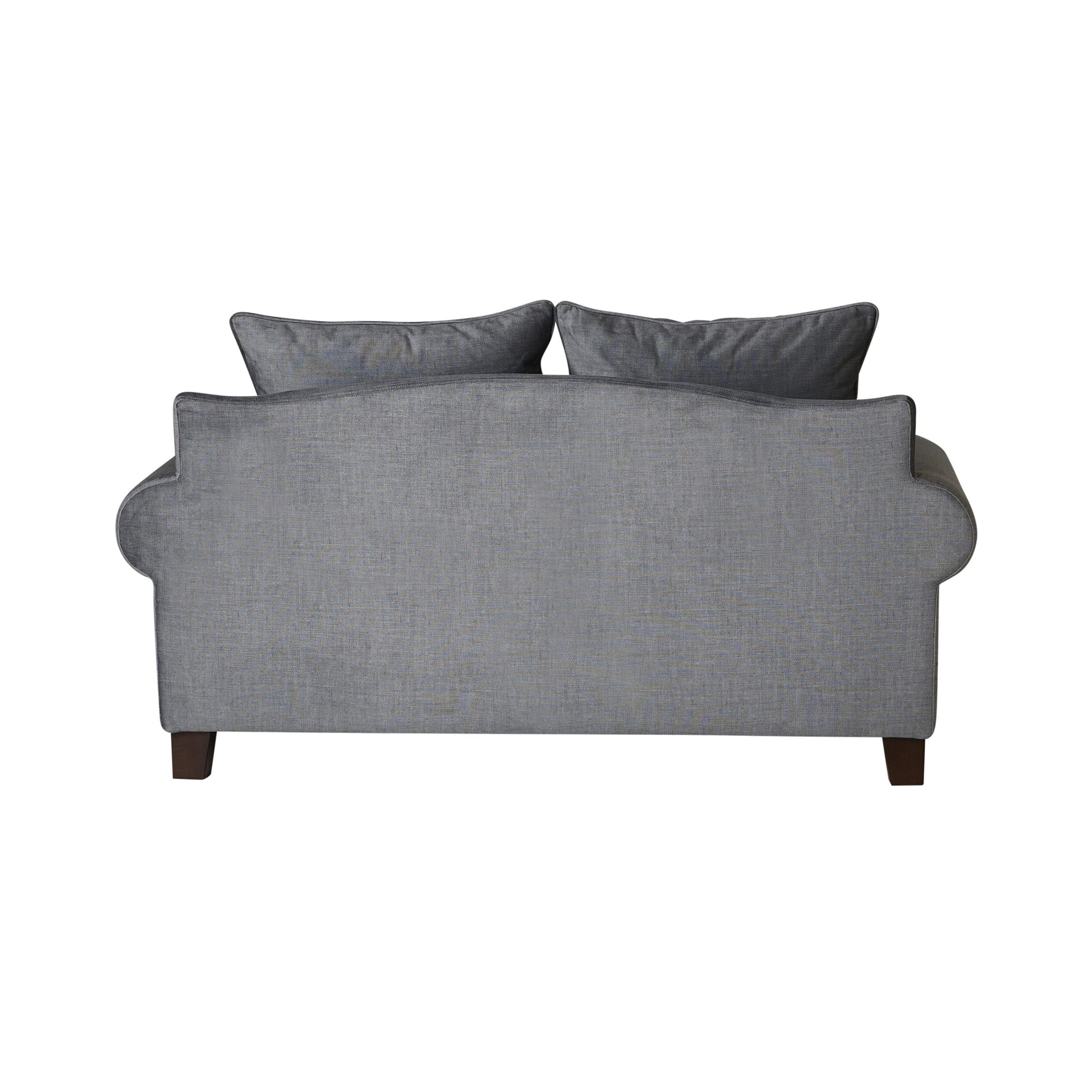 Lisette 2.5 Seater Velvet Sofa Aura Storm