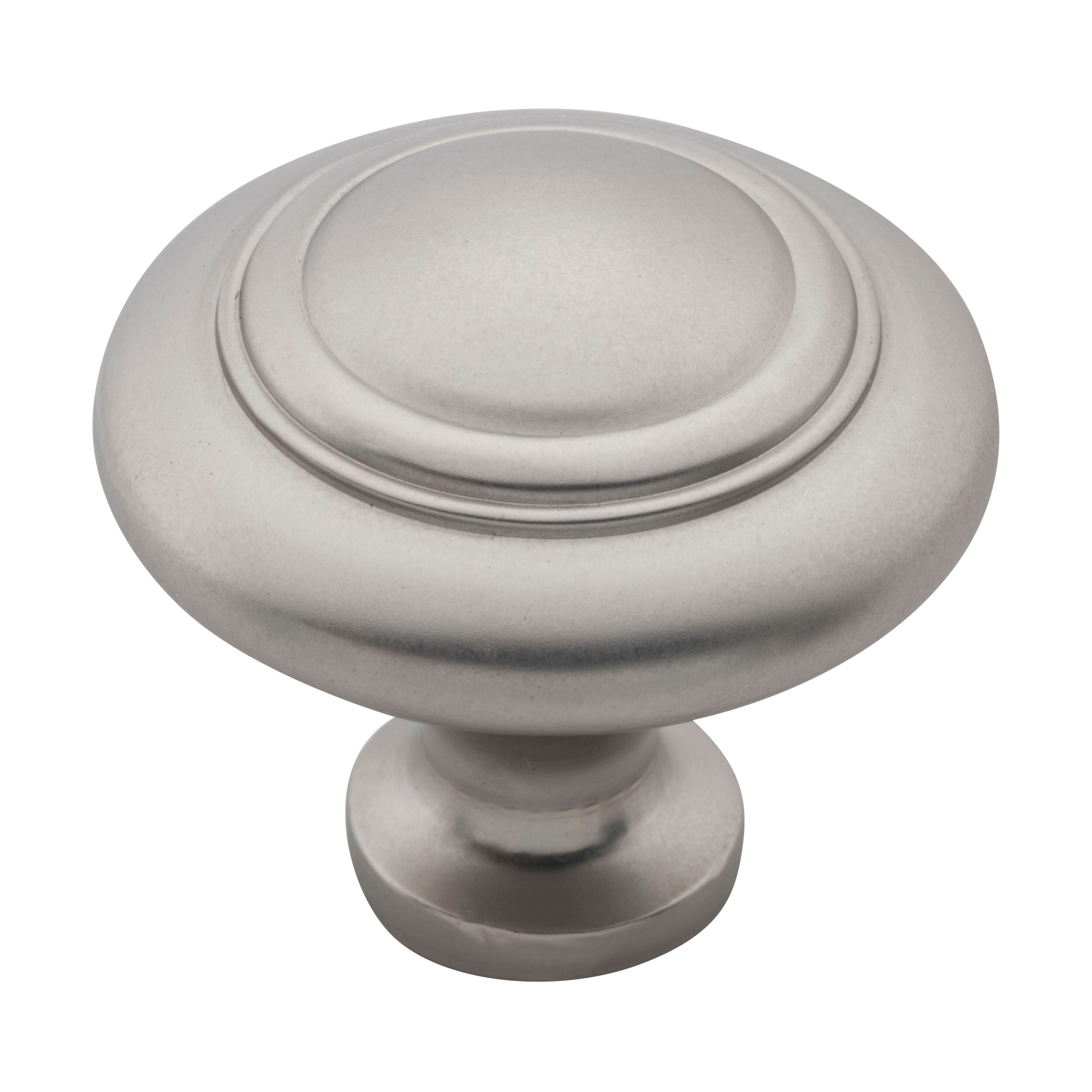 6618 Cupboard Knob Domed Satin Nickel D38xP35mm