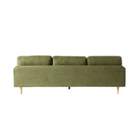 Boden 3 Seater Sofa with Reversible Chaise Sorrento Olive