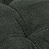 Sierra Cotton Velvet Seat Cushion Pine Green