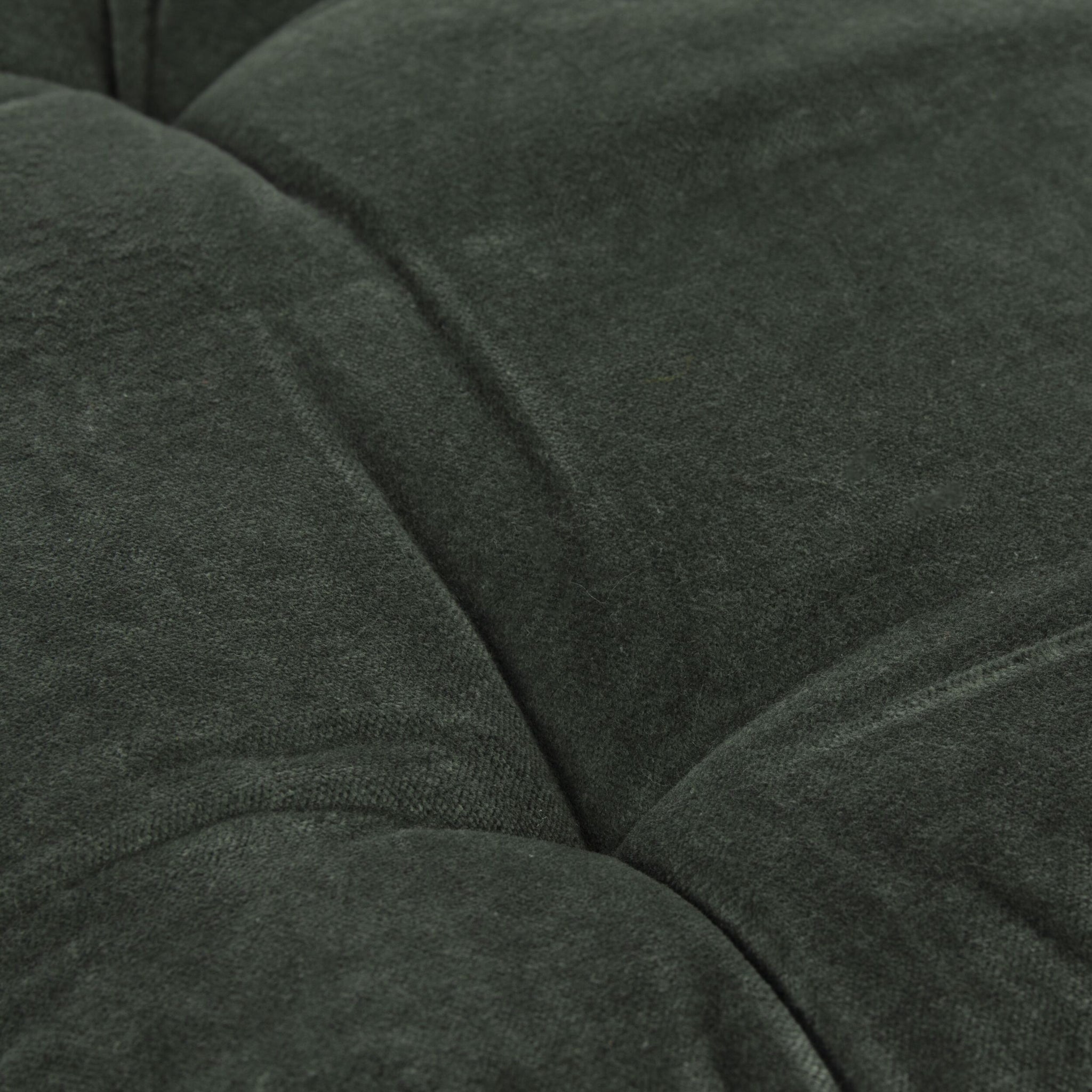 Sierra Cotton Velvet Seat Cushion Pine Green