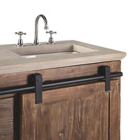 Clare Sliding Barn Door Single Vanity